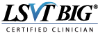 LSVT BIG certified clinician logo